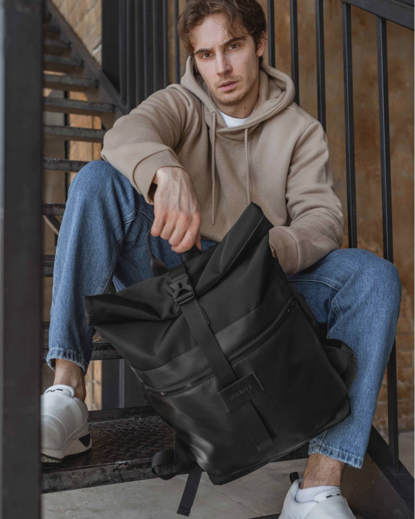 "ROLLTOP" CZARNY