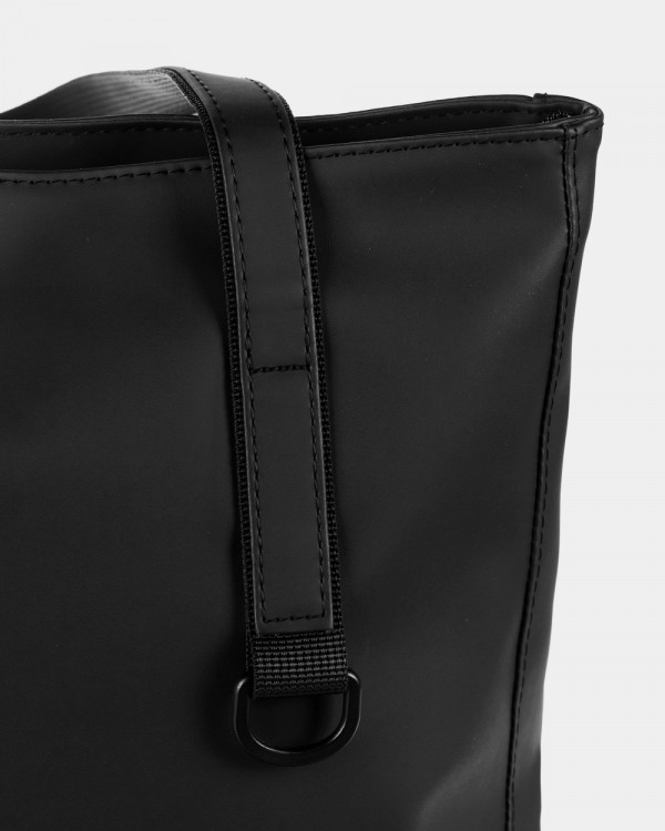 "OFFICE BAG" SKÓRA EKOLOGICZNA, CZARNA