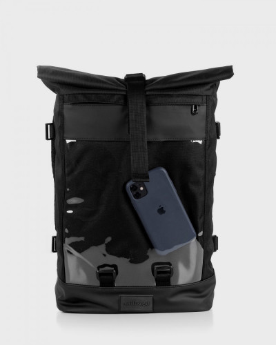 "MESH 1" GLOSS, BLACK