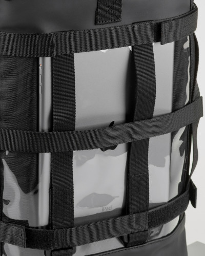"MESH 1" GLOSS, BLACK