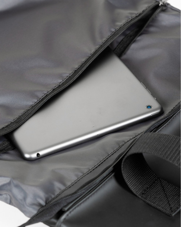 "TRAINING BAG MEDIUM" MATTE,BLACK (32*14*38)