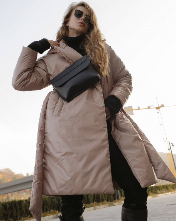 "FLORIDA" ECO LEATHER, BLACK