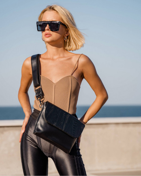 "FLORIDA" ECO-LEATHER, CROCO