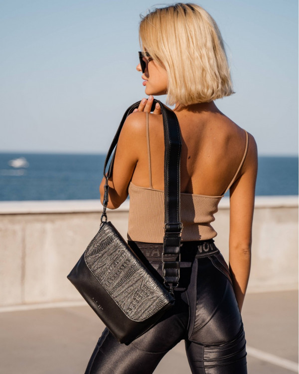"FLORIDA" ECO-LEATHER, CROCO