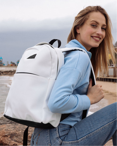"MINIMAL "ECO-LEATHER, WEISS