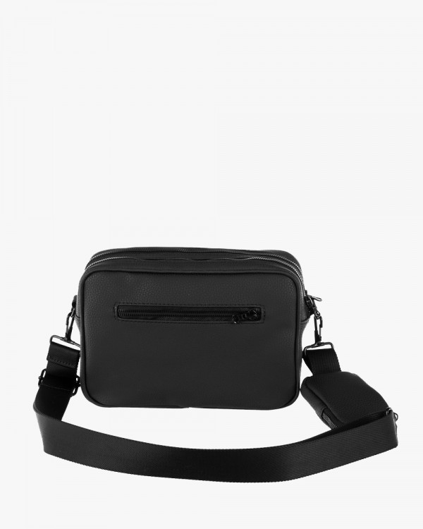 "CROSSBODY BAG" ECO-LEATHER,BLACK