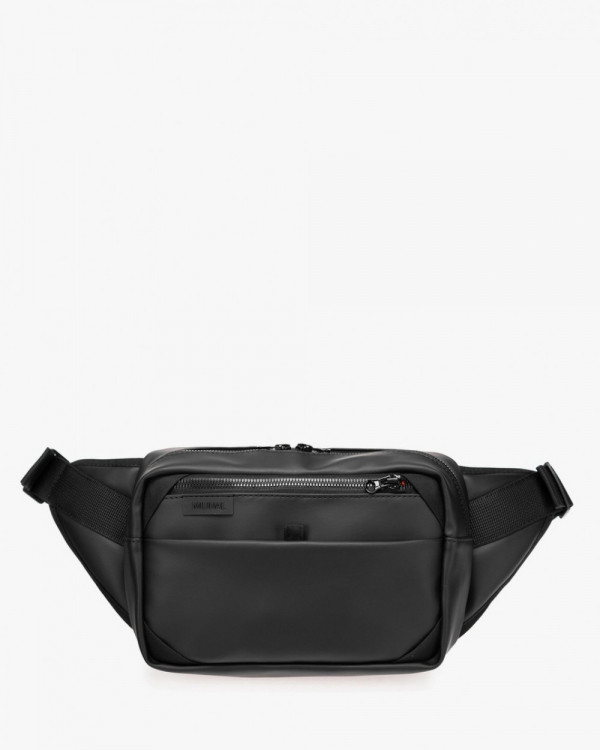 "HIP PACK LARGE" EKOSKÓRA,CZARNA