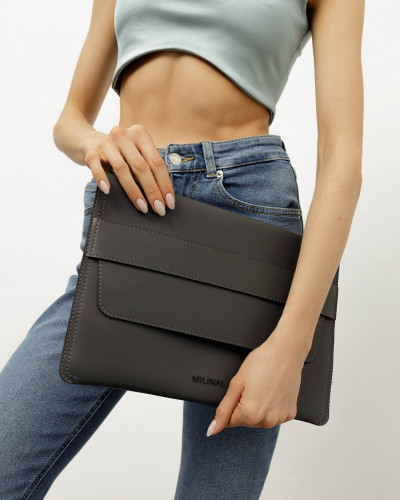 "LAPTOP CASE" GREY