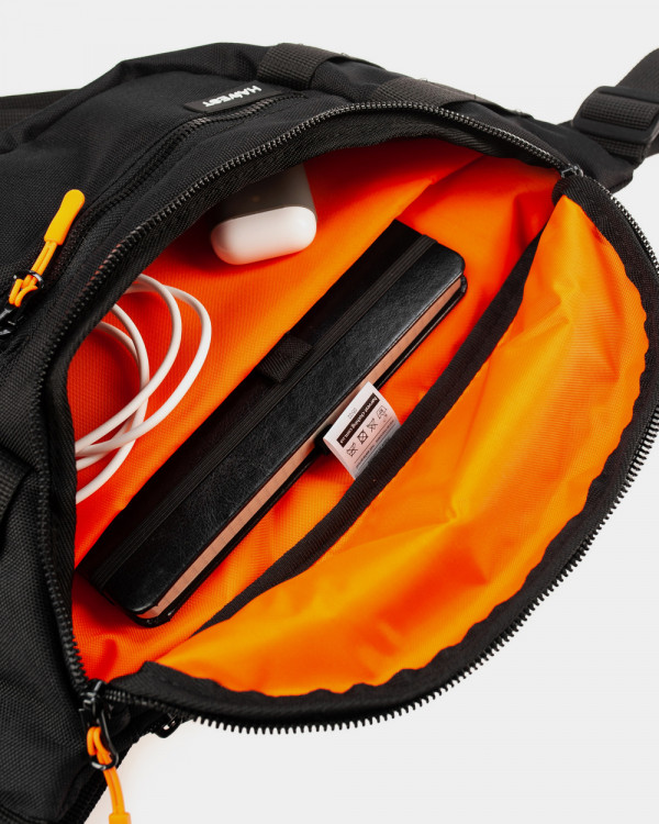 "TECH BAG" POLIESTER, CZARNY