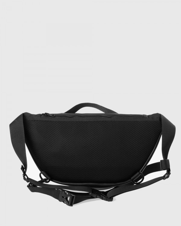 "TECH BAG" SKÓRA EKO, CZARNA