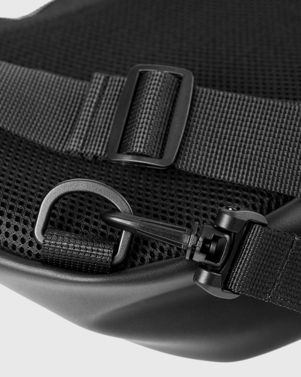 "TECH BAG" SKÓRA EKO, CZARNA