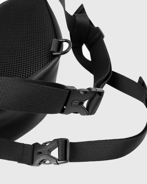 "TECH BAG" SKÓRA EKO, CZARNA