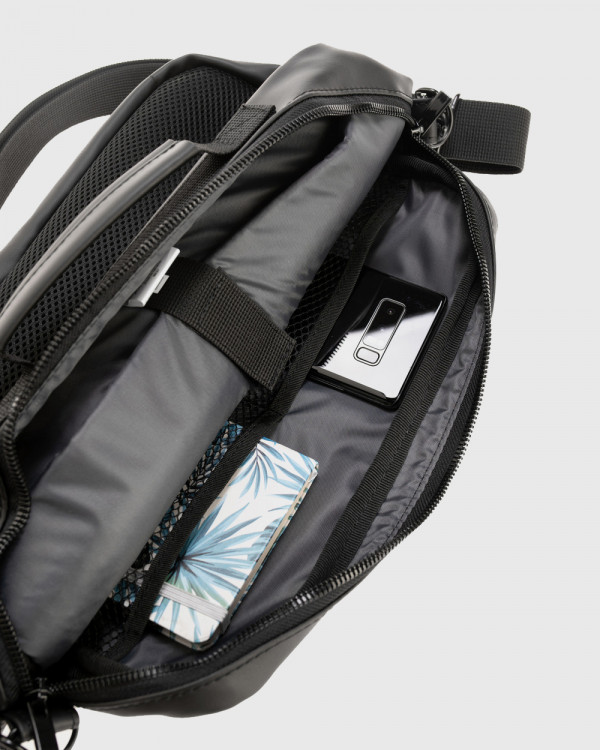 "DAILY BAG" SKÓRA EKO, CZARNA
