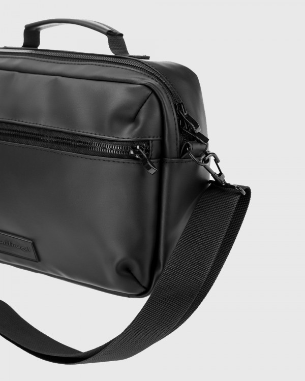 "DAILY BAG" SKÓRA EKO, CZARNA