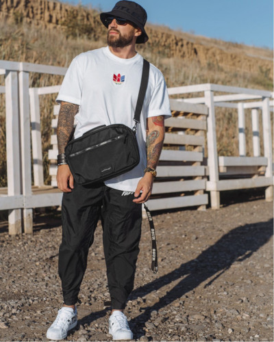 "DAILY BAG" POLIESTER,CZARNA