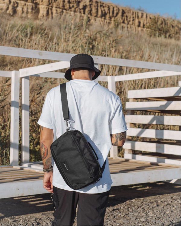 "DAILY BAG" POLIESTER,CZARNA