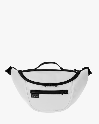 "TECH BAG" ÖKO-LEDER,WEISS