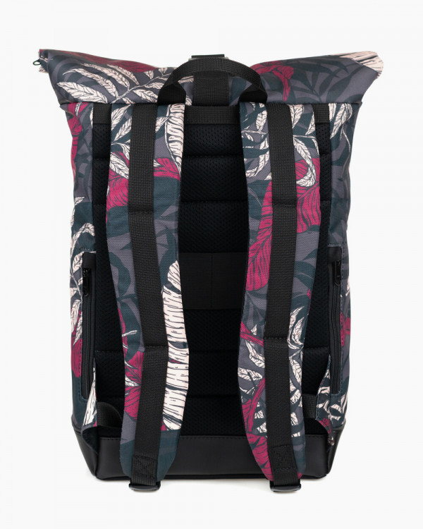 "AVIAROLLTOP" PRINT TROPIK BORDO