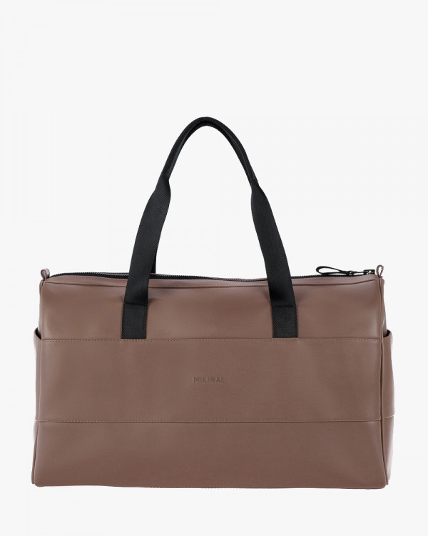 "BAREL BAG" SKÓRA EKOLOGICZNA, BEŻ