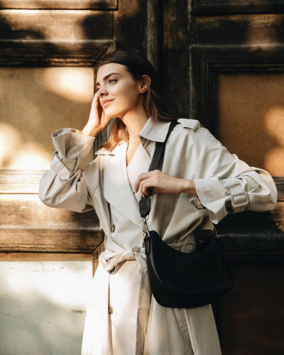 "SADDLE BAG 02"CZARNA