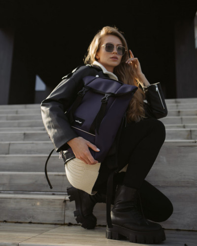 "SHUTTLE ROLL MINI" MATOWY FIOLET