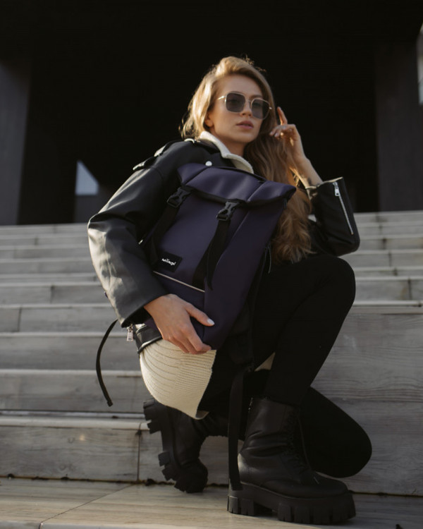 "SHUTTLE ROLL MINI" MATOWY FIOLET
