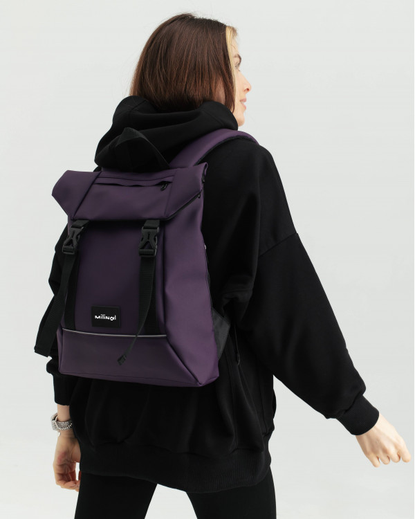 "SHUTTLE ROLL MINI" MATOWY FIOLET
