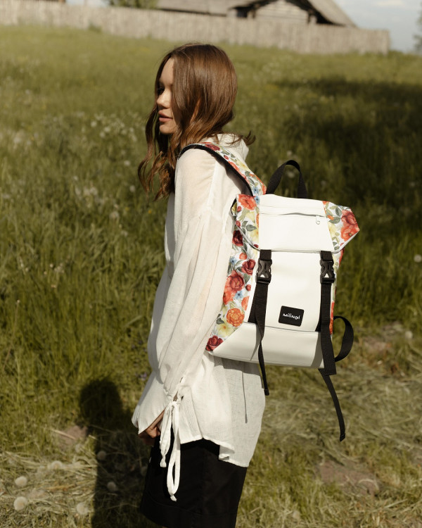 "SHUTTLE ROLL MINI" PRINT FOLK LIGHT