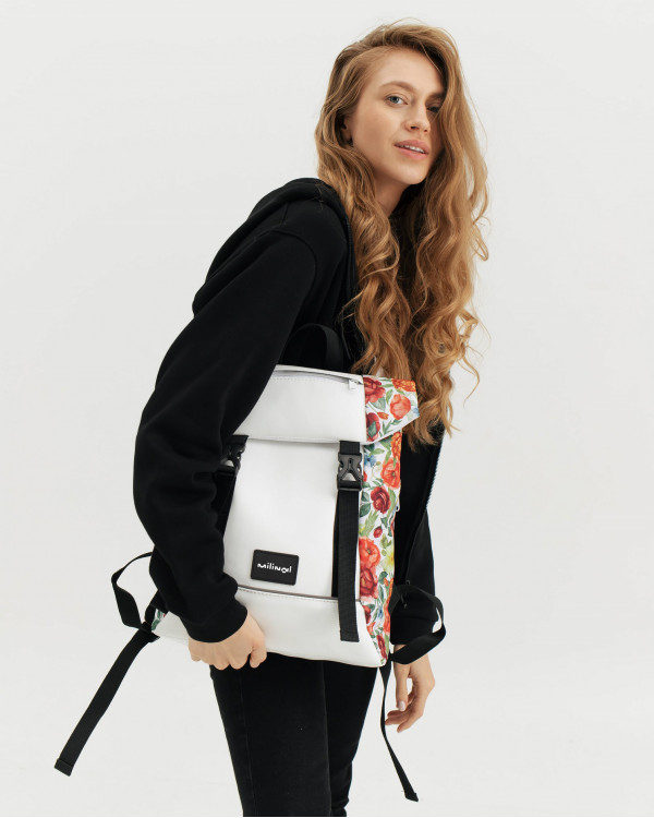 "SHUTTLE ROLL MINI" PRINT FOLK LIGHT
