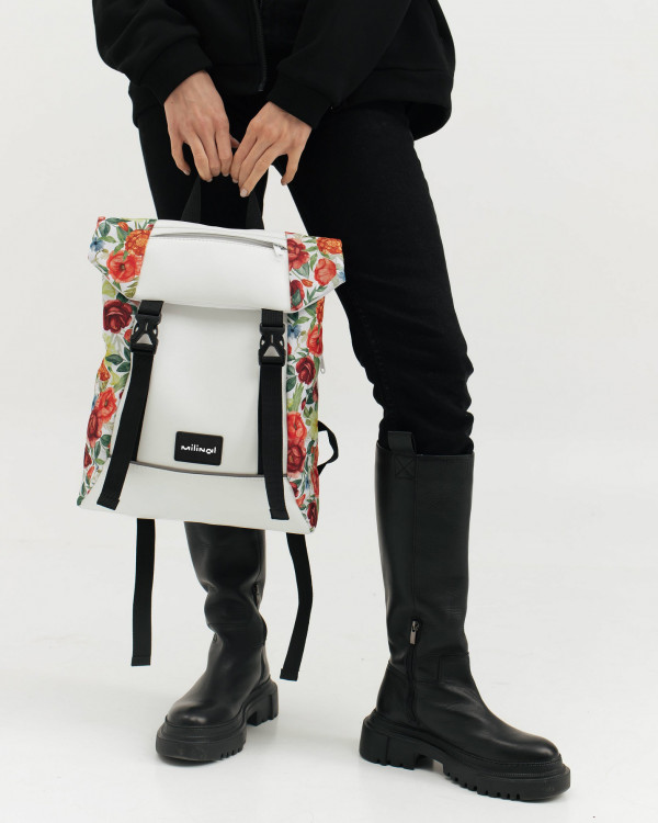 "SHUTTLE ROLL MINI" PRINT FOLK LIGHT