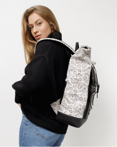 "AVIAROLLTOP" PRINT CASHEW