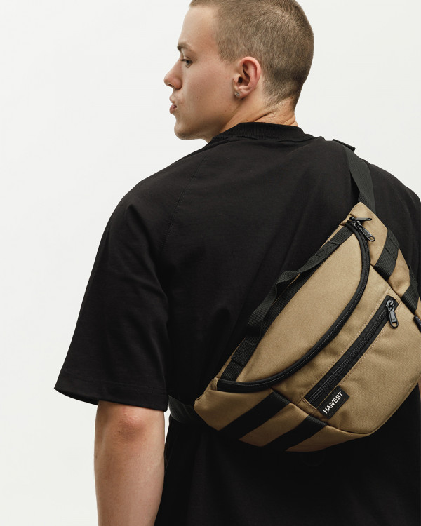 "TECH BAG" BROWN