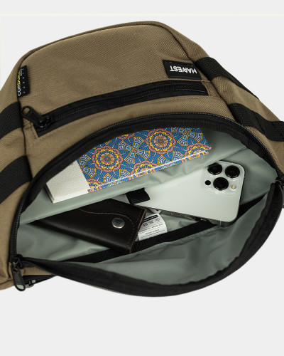 "TECH BAG" BROWN