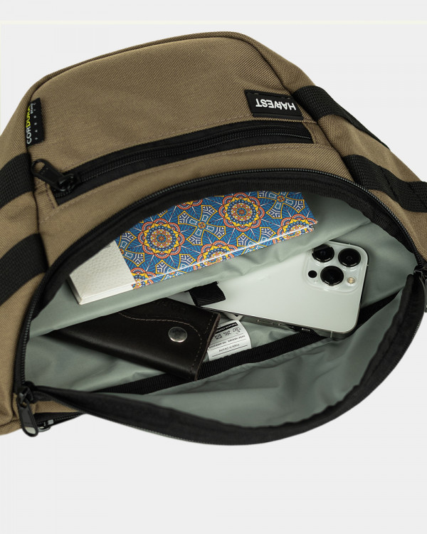 "TECH BAG" BROWN