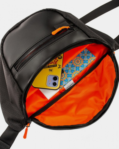 „TECH BAG“ POLYESTER, NEO SCHWARZ