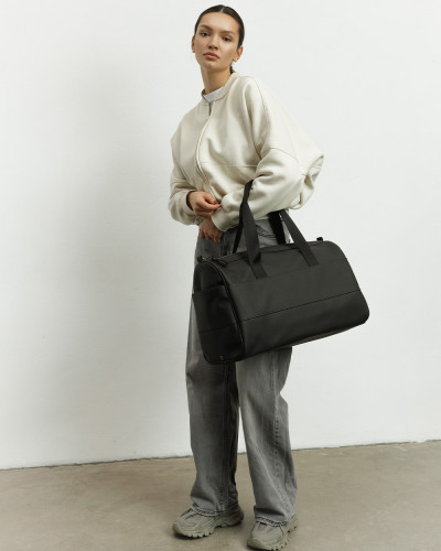 „BAREL BAG” SKÓRA EKOLOGICZNA, CZARNA