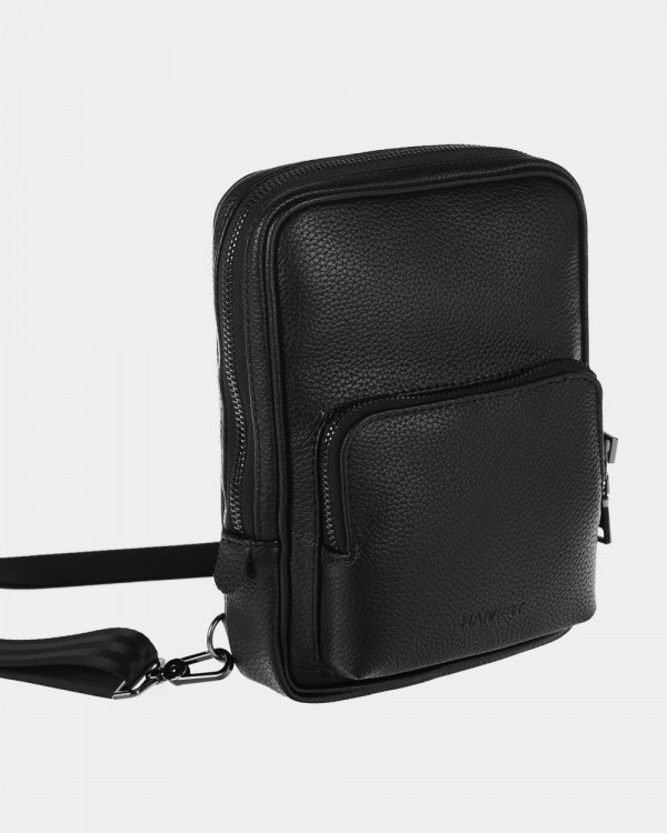 "MOBY" ECOLEATHER, BLACK