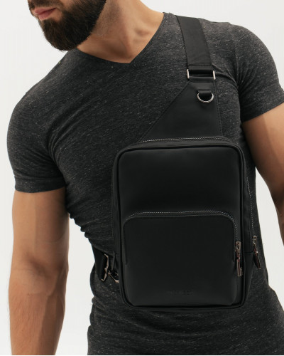 "MOBY" ECO-LEATHER, GRAPHITE LINE