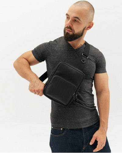"MOBY" ECO-LEATHER, GRAPHITE LINE