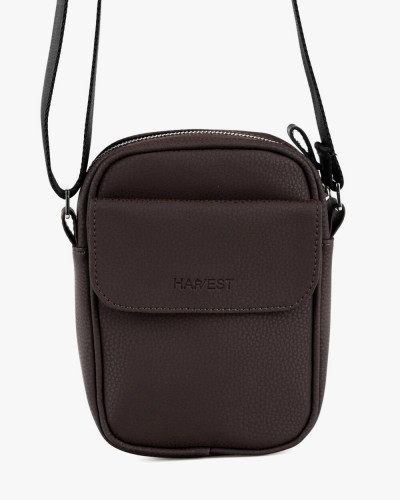 MESSENGER "KLARK" ECO-LEATHER, BROWN