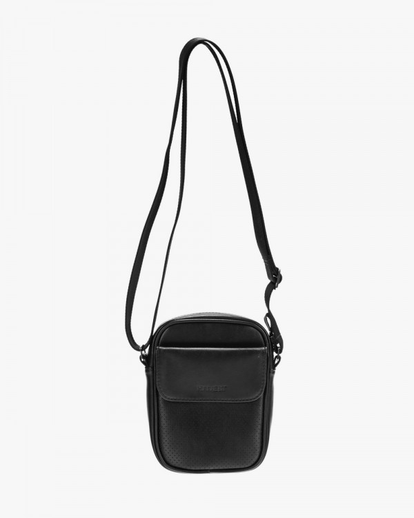 MESSENGER "KLARK" PERFORATED, BLACK