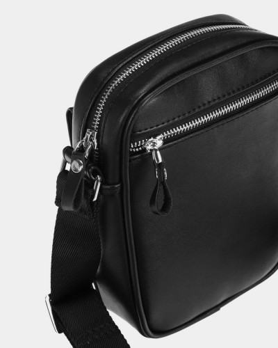 MESSENGER "KLARK" PERFORATED, BLACK