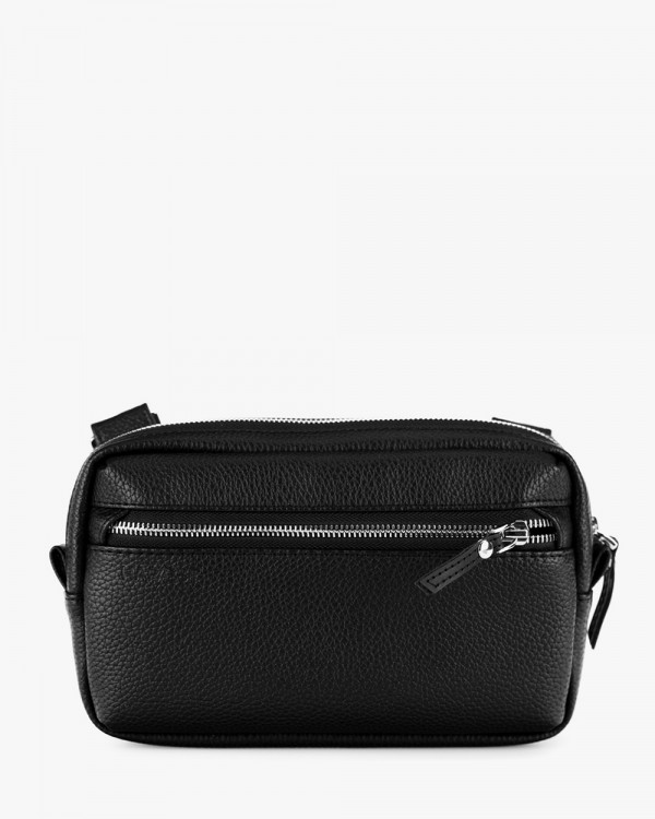 "ARIZONA" ECO-LEATHER, BLACK