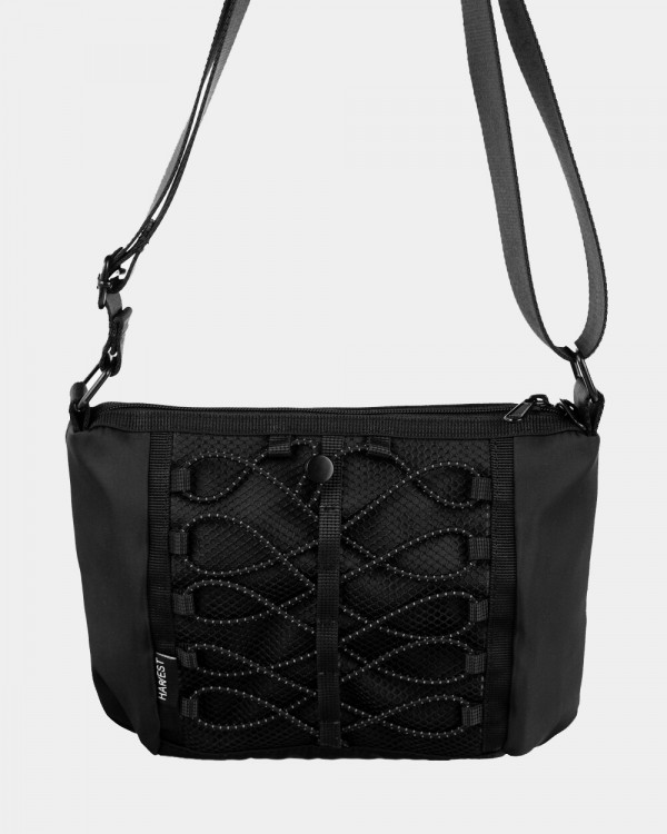 TORBA „BILLIE MINI” NYLON, CZARNA
