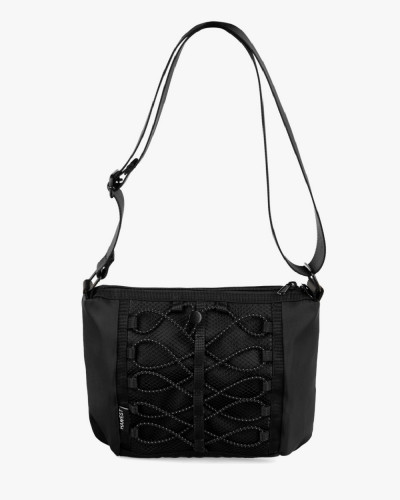 TORBA „BILLIE MINI” NYLON, CZARNA