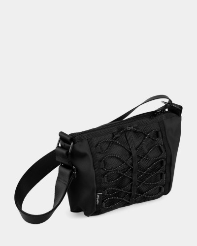 TORBA „BILLIE MINI” NYLON, CZARNA