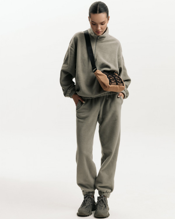 TOREBKA "BILLIE MINI" NYLONOWA, BEŻOWA