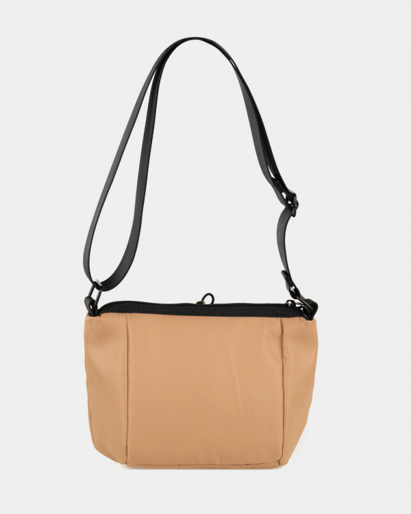 TOREBKA "BILLIE MINI" NYLONOWA, BEŻOWA