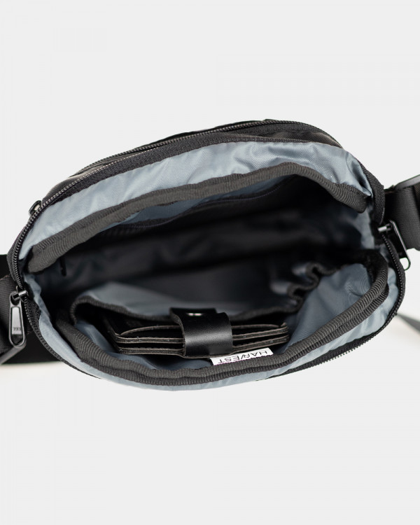 MESSENGER “DOPP 01” POLYESTER, BLACK