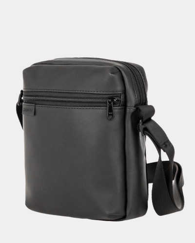 MESSENGER „DOPP 01” ÖKOLEDER, SCHWARZ